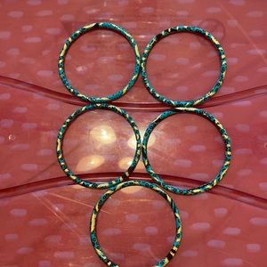 NEW CUSTOM MADE AFRICAN BRACELET SET